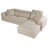 Hollywood Sectional Sofa-28041189-28041186
