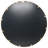 Nafne Wall Mount Shatterproof Round Accent Wall Mirror with Metal Frame-1397083068-1397083067
