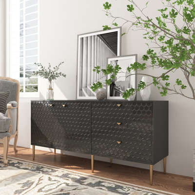 Buffet 60 po avec 3 tiroirs Derrico