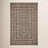 Tiza Brown Black Geometric Outdoor Rug