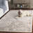 Victorene 757 Hand Tufted Wool/Cotton Floral Indoor Use Only Rug in Gray/Ivory-1211306423