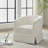 Upholstered Swivel Barrel Chair-1405653433