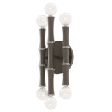 Kane Wall Sconce - Blue, Polished Nickel