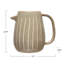 Mesmer 32oz. Stoneware Pitcher