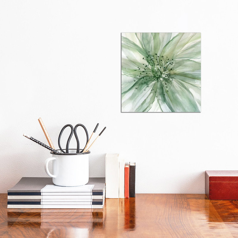 Macro Sage Flower Ii by Carol Robinson - Wrapped Canvas Painting, 66.04 cm H x 66.04 cm W x 3.175 cm D