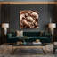 «Cats Don Sphynx», art mural sur toile brune-1858183383