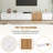 Tv Stand, Modern Free-Combination Entertainment Center With 4 Storage Drawers, Tv Cabinet-127530809