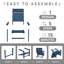 Hdpe One-piece Backrest Adirondack Chair Set Of 2-114509165