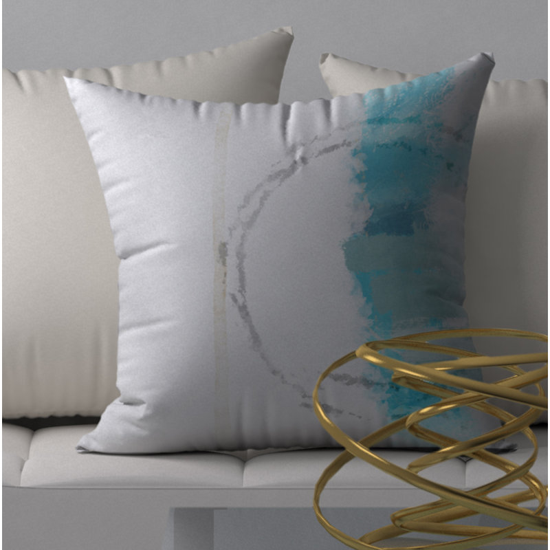 Housse de coussin carrée sighwaldi/insert, H 24 po x l 24 po
