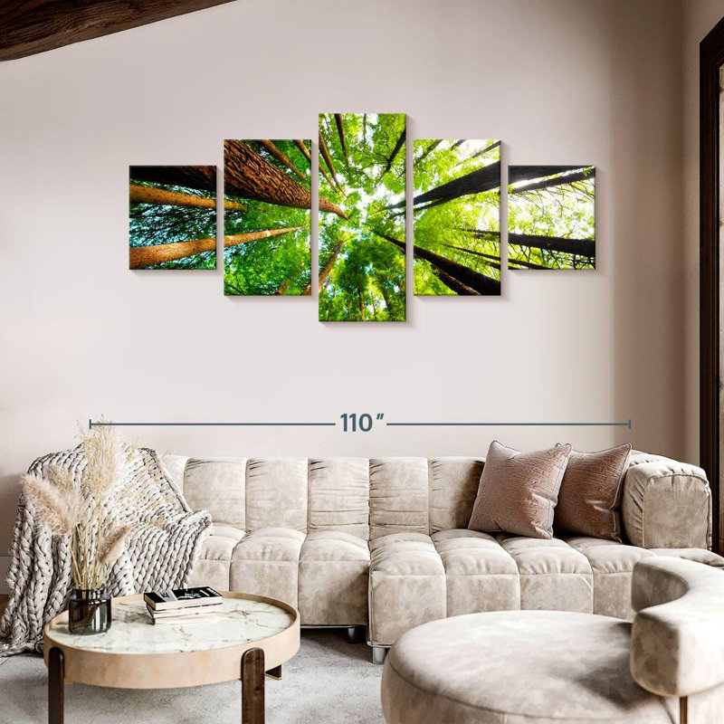 Ancient California Redwood, 42" H x 92" W