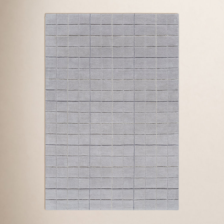 Mallory Gray Hand Tufted Area Rug