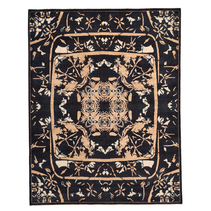 Tapis noir Signature Collection 8 pi 0 po x 10 pi 3 po