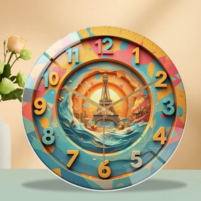 Horloge murale Eiffel