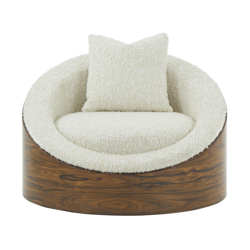Seated Swivel Armless Chair