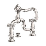 Chesterfield Bathroom Bridge Faucet with Drain Assembly