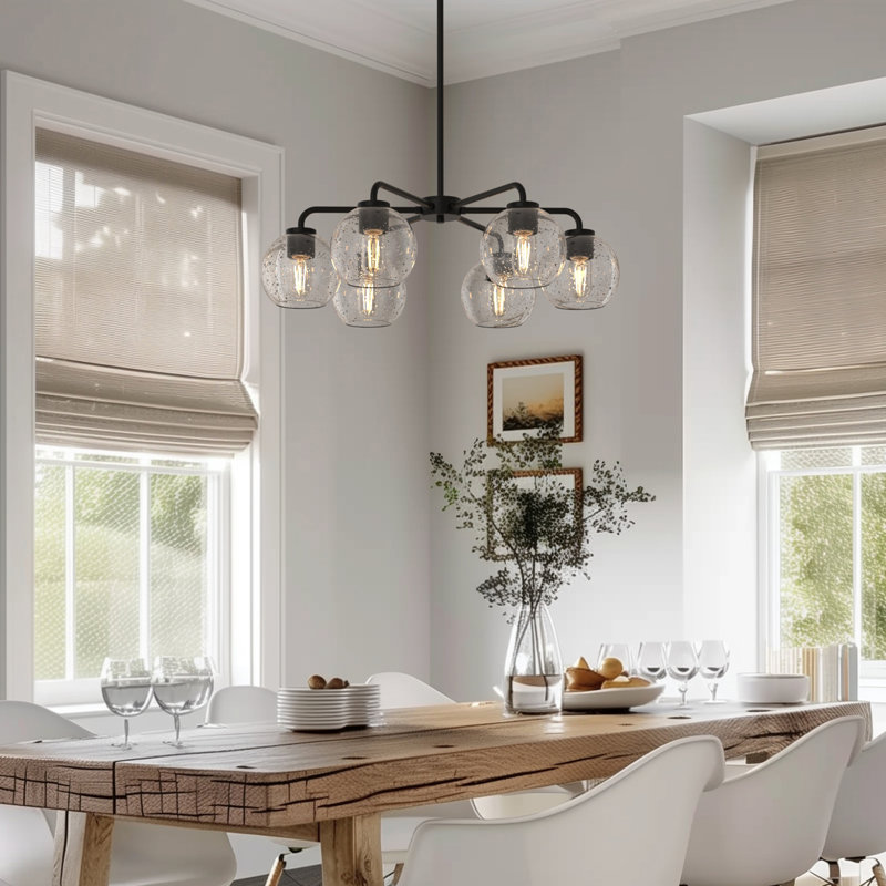 Lustre encastré 6 lumières Adeliz