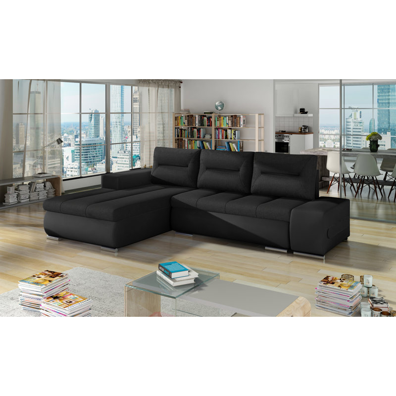 Tamensourt 3 Seater Sofa & Chaise, Left Hand Facing