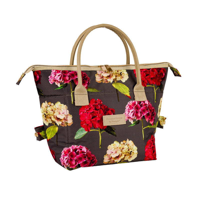 Sarah Kelleher Convertible Lunch Bag Teal, Brown