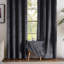 Reede Luxury Crushed Velvet Eyelet Curtains - Fully Lined, Heavy Plush Drapes-1642883392-1642883396
