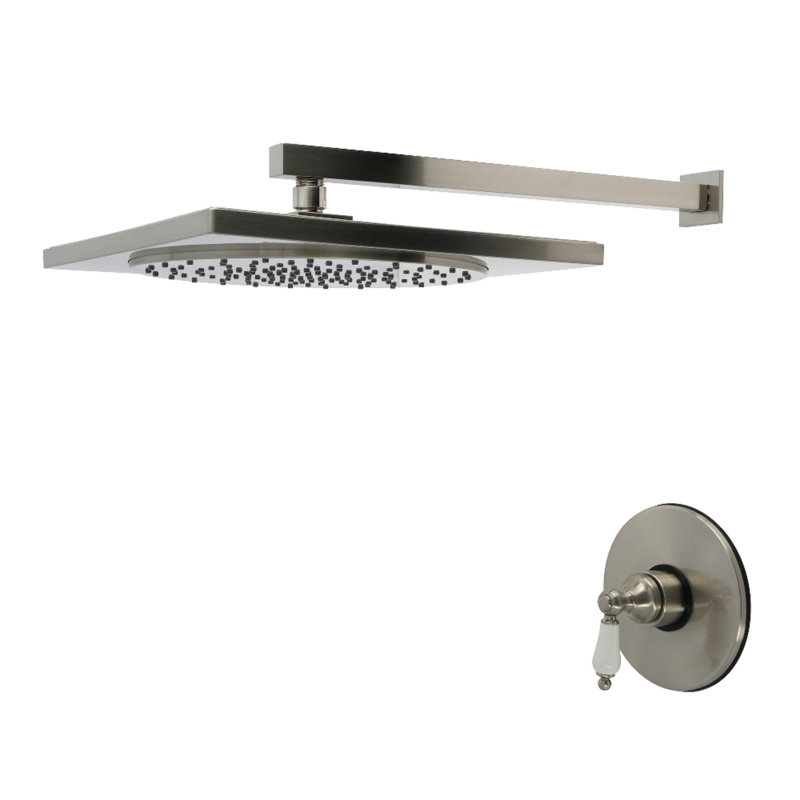 Kingston Brass Victorian Single-Handle Pressure Balanced Shower Faucet, Brushed Nickel