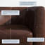 Fauteuil demi-tonneau de 26,77 po Munson-336023566