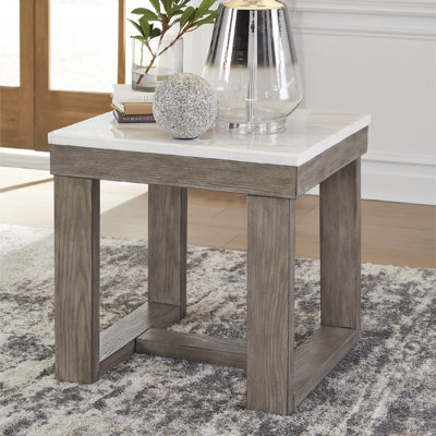 Table de bout en marbre Tessel