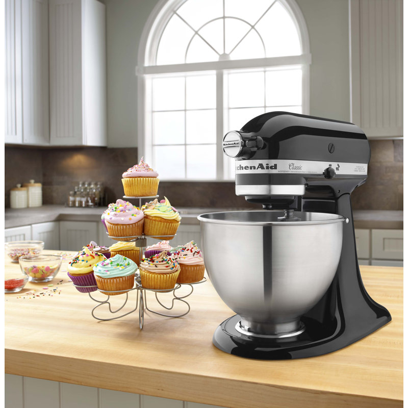 KitchenAid® Classic Series 4.5 Quart Tilt-Head Stand Mixer, Onyx Black