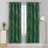 Spurgh Sliver Wave Foil Print Blackout Thermal Grommet Curtain Panels (Set of 2)-792607165-792607142