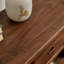 Console de style chinois rétro simple brun-311628995