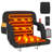 Heated Stadium Seat With Back Support, 3 Heat Levels Up To 150°F, Reclining Padded Bleacher Chair With 20,000Mah Power Bank, Waterproof Folding Seat For Sports & Outdoor Events-543340891
