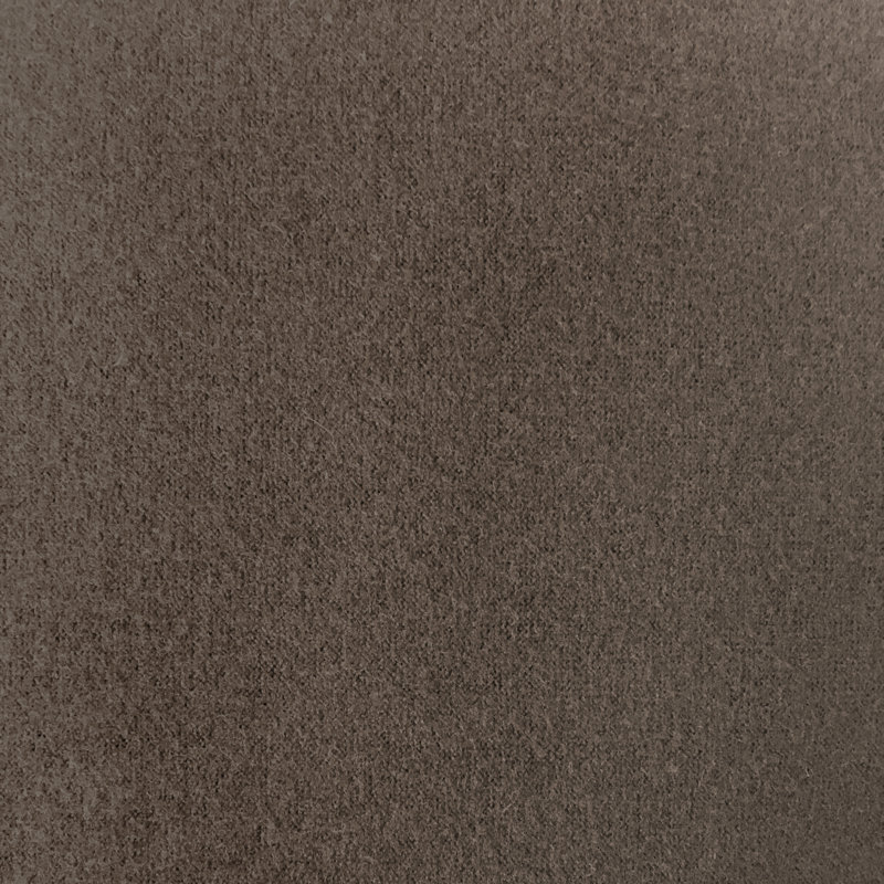Housse pour causeuse à coussins carrés/rectangulaires extensible Plush, Chocolat
