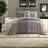 Plush Sherpa Bedding Sets King Polyester Rustic Comfort For Home