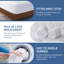 Housse de protection ajustée pour matelas Flavia-621108712