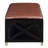 Faux Leather Upholstered Storage Bench-104947609