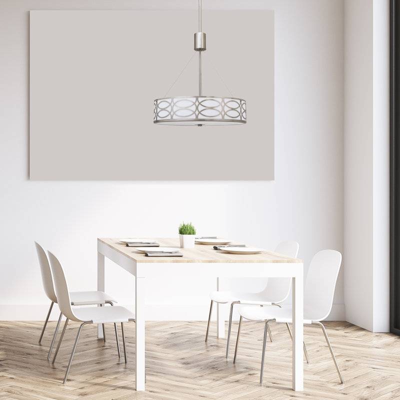 Lustre cylindrique unique à 3 lumières Aiava