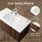 36'' Single Bathroom Vanity with Poly Marble Top