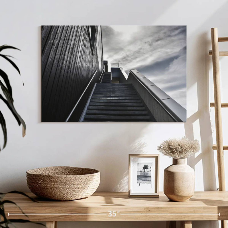 Lilie Bleak Staircase, 16" H x 24" W