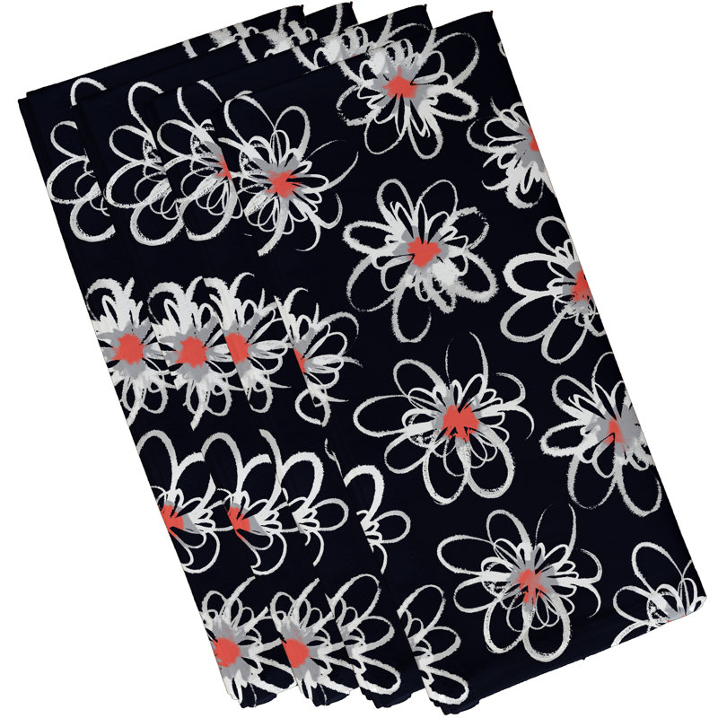 Ensemble de serviettes 4 pièces Slezak, Bleu marine