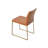Aria Metal Upholstered Back Dining Chair-116261993-116262001