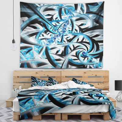 Abstract Polyester Tapestry