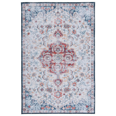 Tapis 117 gris / rouille 117