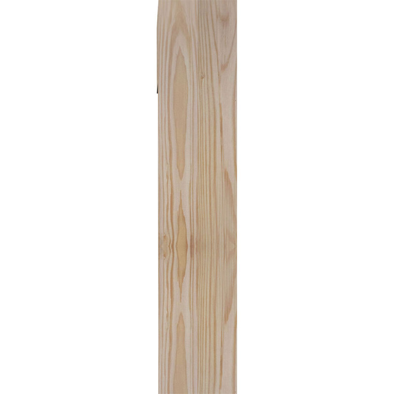 Triple support de fer Galveston, 20"H x 18"D, 3 1/2"W x 4"T Douglas Fir (Smooth)