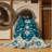 Machine Washable Overdyed Green Area Rug-46528599