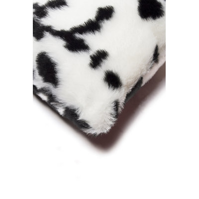 Belton Faux Fur Throw Pillow