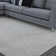 Whittlesey Hand Woven Viscose/Wool Geometric Rug in Light Gray/Ivory