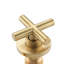 Robinet de lavabo mural avec drain escamotable (sans trop-plein)-126247135