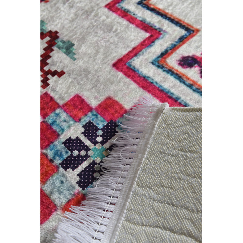 Antibacterial Non-Slip Area Rug, 100% Polyester, 47.2 x 70.9 inches | 0.16 in Pile Height, Machine Washable, Durable Felt Base | Perfect for Living Room, Bedroom, & Dining Room | Soft, Stylish, and Easy to Maintain