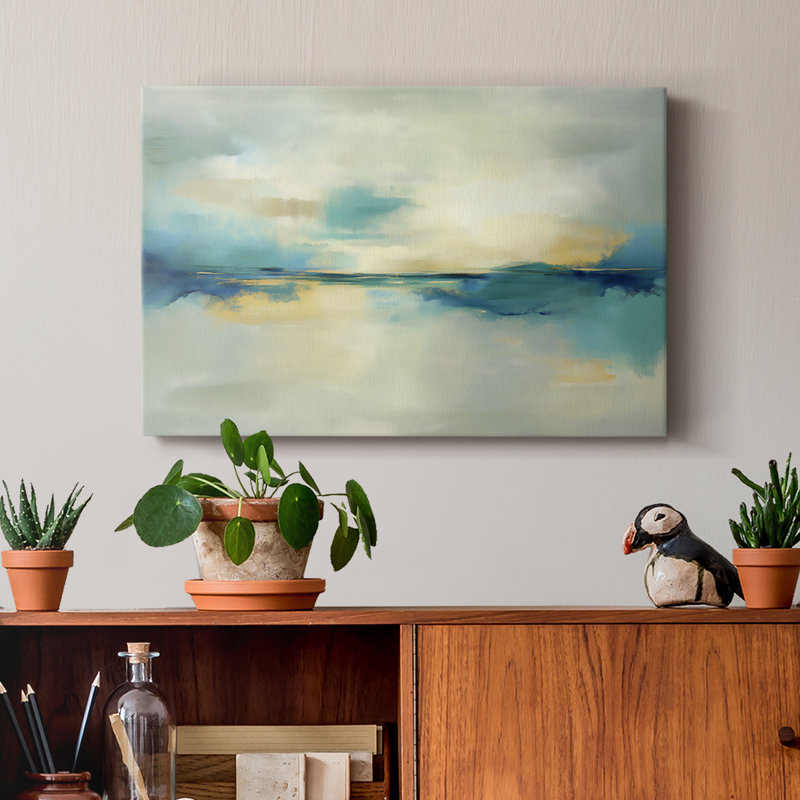 Série de paysages abstraits XCIX, H 40 po x l 60 po