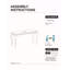Table de canapé Glam Contemporary 1pc