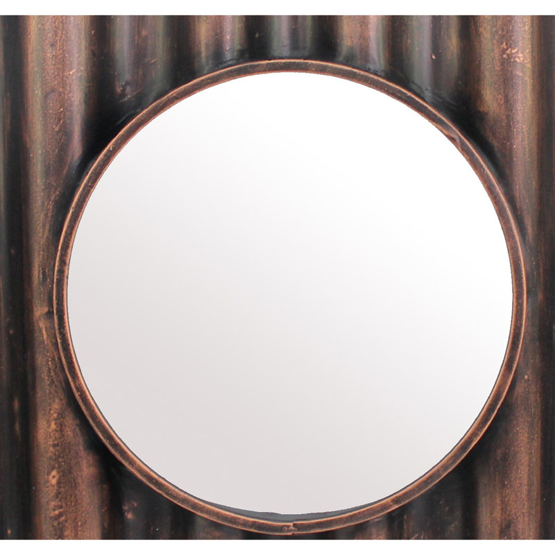 Miroir décoratif en bois rustique vieilli Doiron